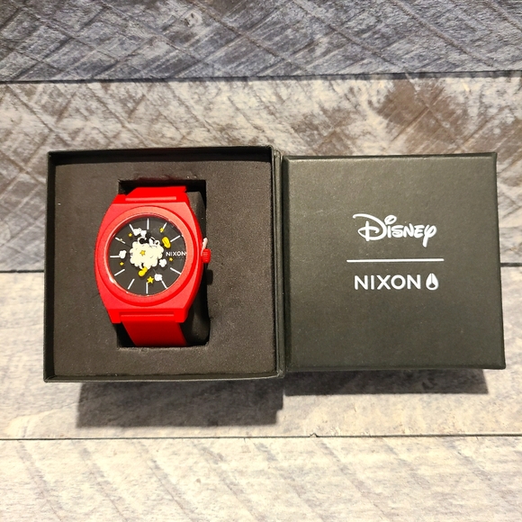 nixon time teller mickey mouse